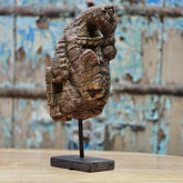 Indian Handcrafted Wooden Home Decor Showpiece 195